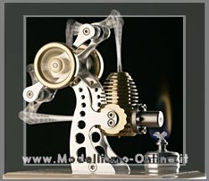 Motore Stirling HB13  - Clicca l'immagine per chiudere