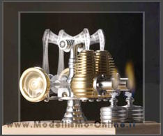 Motore Stirling HB18 - 2 Cilindri  - Clicca l'immagine per chiudere