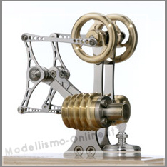 Motore Stirling HB9  - Clicca l'immagine per chiudere