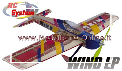 WIND EP aereo acrobatico elettrico  - Clicca l'immagine per chiudere