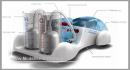 Hydrogen micro car fuel cell HydroCar
