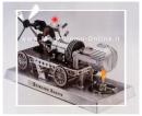Stirling engine train