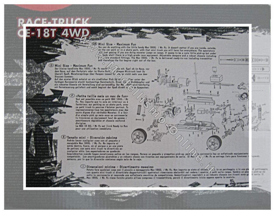 Carson 1/18  Mr.FU Auto Radiocomandata  - Clicca l'immagine per chiudere