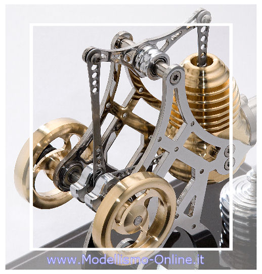 Motore Stirling HB25  - Clicca l'immagine per chiudere