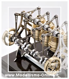 Motore Stirling HB28  - Clicca l'immagine per chiudere