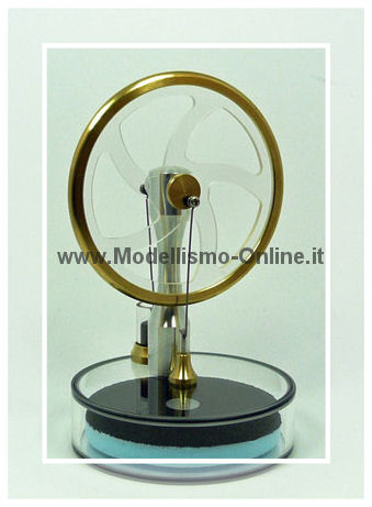 Motore stirling LTD Solare KIT  - Clicca l'immagine per chiudere