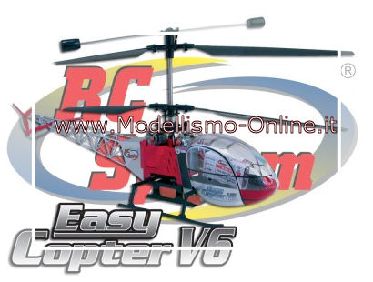 EASY COPTER V6 2,4 GHz MODE 1  - Clicca l'immagine per chiudere