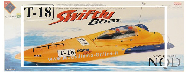 Motoscafo T18 Swiftly 105cm  - Clicca l'immagine per chiudere