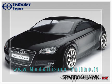 SPARROHAWK touring 1/10 4WD Audi TT RTR  - Clicca l'immagine per chiudere